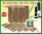 24 Sacchi Filtro + 20 PROFUMI ASPIRAPOLVERE Folletto VK120 VK121 VK122 - Garanzia 24 Mesi SG Group