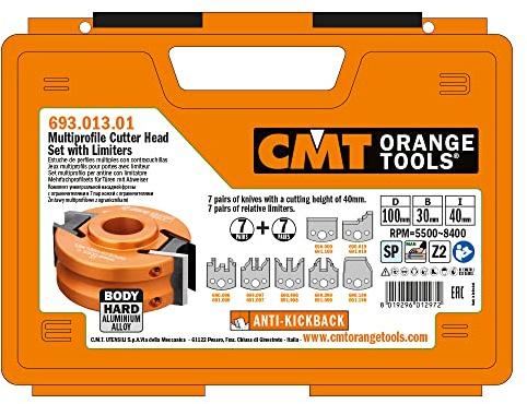 CMT 693.013.01-7-PCE Kihwhen Set W/Limitors D=100X40 F=30