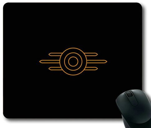 Produit spécialement conçu Gaming tapis de souris avec Fallout (19) Taille standard en caoutchouc néoprène antidérapante 22,9 cm (220 mm) x 17,8 cm (180 mm) x 1/8 (3 mm) Tapis de souris