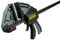 Stanley FatMax Einhandzwinge Extralang FMHT0-83242 (1.500mm Schienen-Länge, 270kg Spannkraft, verwindungssteife I-Profil-Schiene, leichtes Umstellen von Spannen auf Spreizen, abnehmbare Schutzkappen)