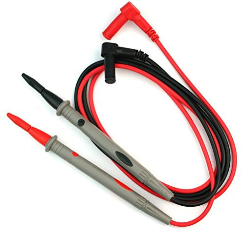ROSENICE 2pcs Multimètre Numérique Cordon Sonde Testeur Câble 1000V 10A