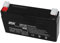DSK 10318, Batteria al piombo AGM ricaricabile sigillata 6V 1.3Ah, Nero