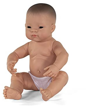 Miniland Babypuppe neugeborener asiatischer Junge 40cm-31005
