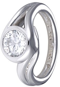 Esprit Ring Glamour Solitaire 925 Sterling Silber-60