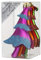 Inge-glas 4 Christbaumkugeln Kunststoff 14cm Tannenbäume Kunststoff // Christbaumschmuck Weihnachtskugeln Weihnachtsschmuck Weihnachten Deko Tannenbaum Weihnachtsbaum Bäume, Farbe:Mille-Fiori (bunt)