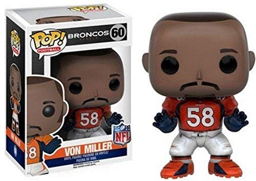 Funko 10232 POP! Vinylfigur: NFL 3: Von Miller (Broncos)