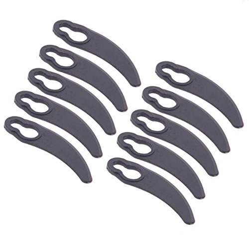 First4spares Premium Grade Plastic Lawnmower Blades for Challenge & Challenge Xtreme Lawnmowers - Pack of 10