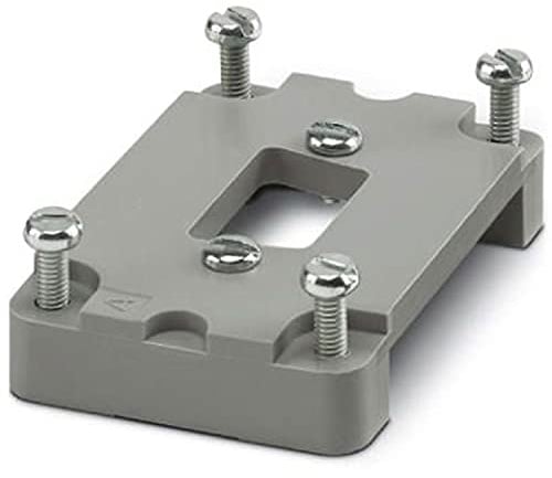 PHOENIX CONTACT HC-B 6-ADP/1 DSUB 9 D-SUB-Adapterplatte zur Bestückung mit Einem D-SUB-Stecker, 9 Polzahl, HC-B 6 Gehäusebaureihe, 2 Stück