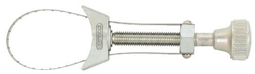 KS Tools 155.5003 Chiave a Nastro per Filtro Olio: 110-155 mm, Nastro in Acciaio Flessibile Antiscivolo