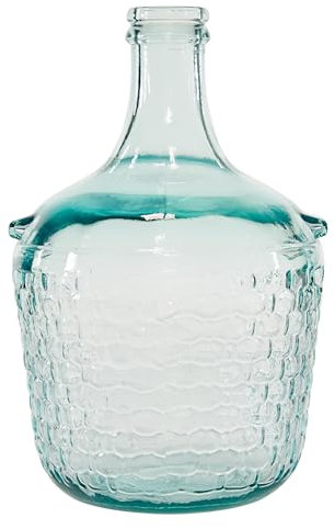 Deco 79 Glass Wide Bottle Vase 8 W, 12 H-18222, 8 x 8 x 12