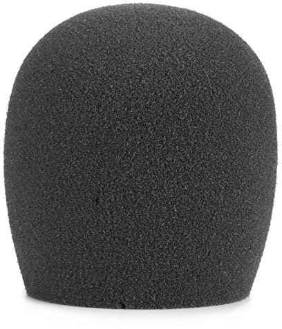 Shure A58WS-GRA Foam Windscreen for All Shure Ball Type Microphones, Gray