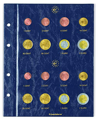 Leuchtturm MBLEURO8/2 Vista Münzblätter Euro KMS neutral