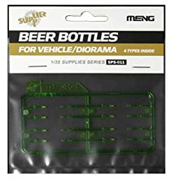 Meng-Model SPS-011 - Beer Bottles for Vehicle/Diorama, Zubehör