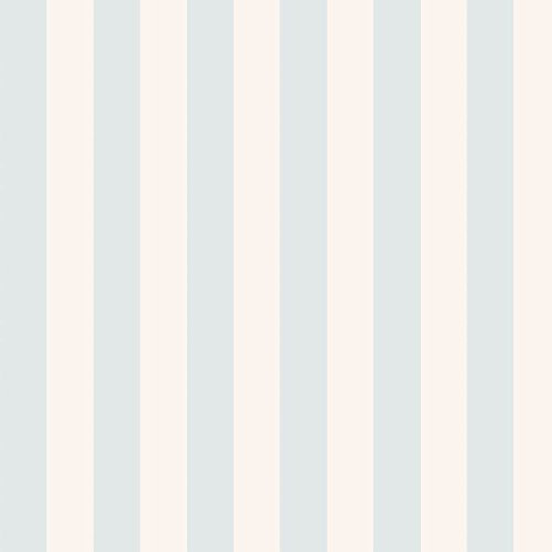 MyTinyWorld Dolls House Miniature Thick Duck Egg Blue Striped Wallpaper Age 14+