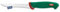 Sanelli Premana Professional Coltello Disosso Flessibile, Acciaio Inossidabile, Verde/Rosso, 29 x 3 x 4 cm