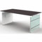 Kerkmann Schreibtisch Aveto Wangengestell 180x80x68-76cm höhenverstellbar anthrazit