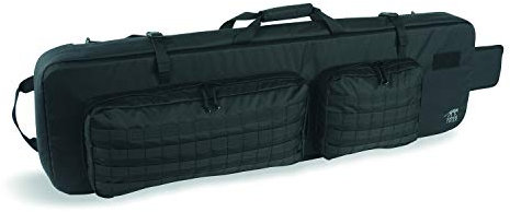 Tasmanian Tiger TT Dbl Modular Rifle Bag Taktisches Molle-System Gewehrfutteral Gewehrtasche für Langwaffen bis 140cm, Schwarz