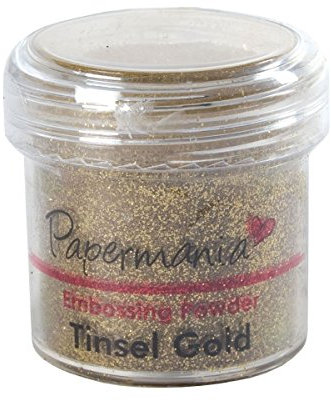 Docrafts 1 oz Embossing Powder, Tinsel Gold