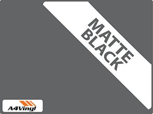 JasonCarlMorgan Black Matte 150mm Kitchen & Bathroom Wall Tile Transfers, (3 PACK)
