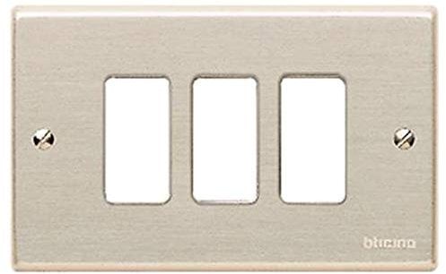 Magic Placca con Viti A 3 Posti Oxidal