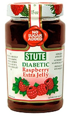 Stute Diabetic Raspberry Seedles Jam 430g X 5 (Pack of 5)