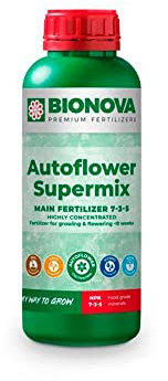 Spezialdünger f. kurzblühende Pflanzen Bio Nova AutoFlowering SuperMix (1L)