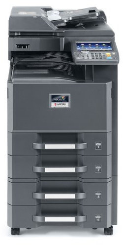 Kyocera TASKALFA 2551CI Multifunktionsgerät (Scanner, Kopierer, Drucker, USB 2.0) grau