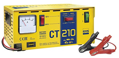GYS - CT 210 - CHARGEUR DE BATTERIE TRADITIONNEL - 12/24V