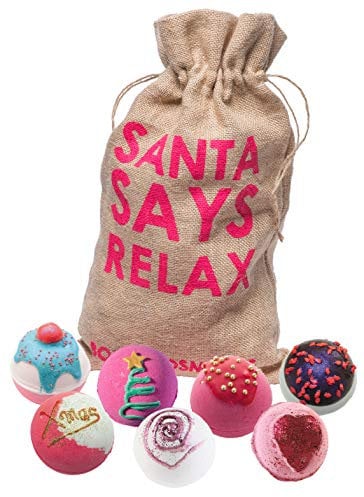 Bomb Cosmetics, confezione regalo in juta fatta a mano con bombe da bagno