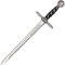 Gladius Brieföffner Schwert Freimaurer 15,5cm schwarz-Silber