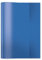 HERMA 7483 Heftumschlag A5 Transparent Blau, Hefthülle aus strapazierfähiger & abwischbarer Polypropylen-Folie, durchsichtige Heftschoner für Schulhefte, farbig