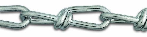 Chapuis LVBV3 Knotenkette Victor - Verzinkter Stahl - 120 kg - Durchmesser 2,7 mm - Länge 2,5 m