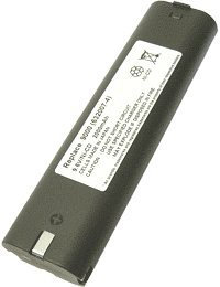 AboutBatteries Akku für MAKITA 6095D, Hohe Leistung, 9.6V, 2000mAh, NI-MH