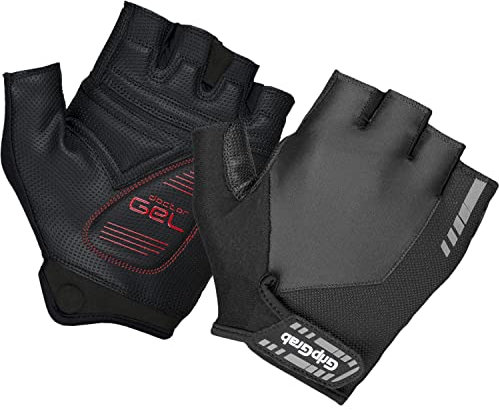 GripGrab ProGel 4mm DoctorGel Polsterung Fingerlose Handschuhe Fahrrad Sommer Fahrradhandschuhe Halbfinger Gel Radsport