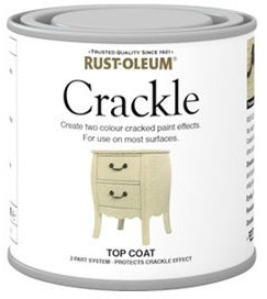Rust-Oleum Antique Vintage Crackle Effect Top Coat 250ml
