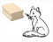 Stempel niedlicher FUCHS - Motivstempel aus Buchenholz
