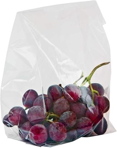 IMBALLAGGI 2000 - Sacchetti Trasparenti per Alimenti in Polietilene, 30 pezzi 40x60 cm, Buste Impermeabili Ideali per Cibo e Oggetti, Resistenti e Antipolvere, con certificazione MOCA.