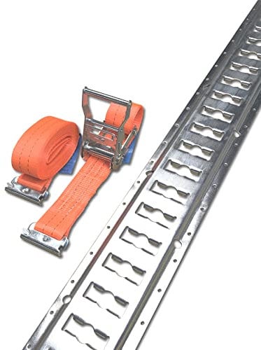 Trupa Cargo-Strap, Edelstahl, 2 x 1,5 m, Orange, Silber, PKW, Lieferwagen, Webbing, Ladungssicherungsgurt, 1 stück, 1.5 Meter x 130 Millimeter, Schnalle, 5m / 1000-2000 daN, 82566031