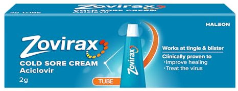 Zovirax Cold Sore Cream, Cold Sore Treatment That Speeds Healing Time, 2 g