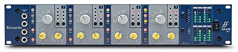 Focusrite Preamplificatore microfonico a quattro canali ISA428 MkII che supporta il convertitore A-D opzionale a otto canali