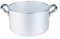 Agnelli ALMA10432 Cacerola Alta con 2 Asas de Acero, Aluminio Profesional de 3 mm, diámetro 32 cm