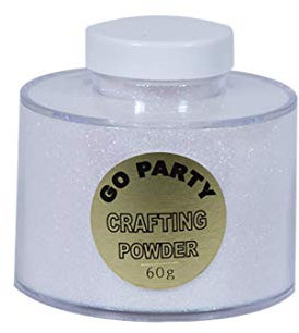 GoParty 1 Dose Glitzerpuder Decorator - White Iridescent - ca 60 g