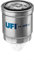 UFI Filters, Filtro Gasolio 24.350.02, Filtro Carburante per Ricambio, Adatto a Mezzi Agricoli, Applicabile su Diversi Modelli come Austin, Citroen, Manitou, Peugeot e Rover