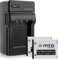 2 Batterie + Caricabatteria (Auto/Corrente) per Nikon EN-EL10 / Coolpix S60 S200 S203 S205 S210