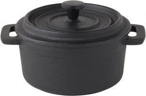 Cast Iron - Round Casserole - Box of 6 10cm Box of 6