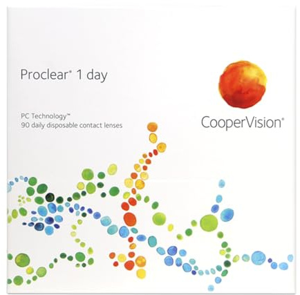 Proclear 1 day, Tageslinsen weich, 90 Stück / BC 8.7 mm / DIA 14.2 / 8.00 Dioptrien