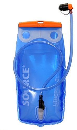 Source Wasserbehälter Widepac Trinkblase, transparent/Blau, 2 Liter
