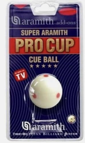 Aramith Pro Cup TV Ball 1 7/8 UK Pool Ball
