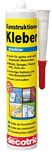 Decotric Konstruktionskleber glasklar 290ml