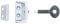 Yale Locks P113 Toggle Window Locks White (2 Pack)